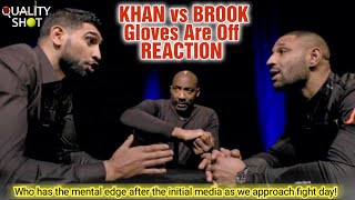 🥊Khan vs Brook Gloves Are Off REACTION | Who has the mental edge going into the fight?