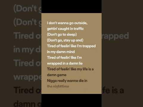 XXXTENTACION Everybody Dies In Their Nightmares Lyrics Spotify Version 