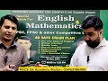 Special Batch for English   Mathematics | 👉 *Will be covered from very Basic to advanced*