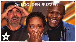 FIRST TIME REACTING TO | BGT Judge Gives SECOND GOLDEN BUZZER to SENSATIONAL Singer!