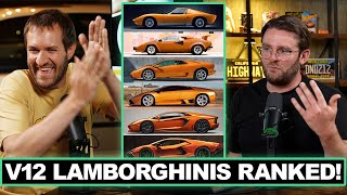 Doug DeMuro Ranks Every V12 Lamborghini