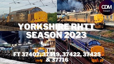 Direct Rail Services Class 37 Hauled RHTT 2023