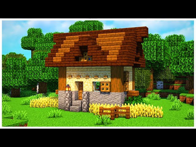 🏡 Minecraft Tutorial  Casa MEDIEVAL (DECORADA) ⚒️ 