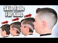 تعلم أسرع طريقة لتدريج شعر الأطفال learn how do to skin fade for children