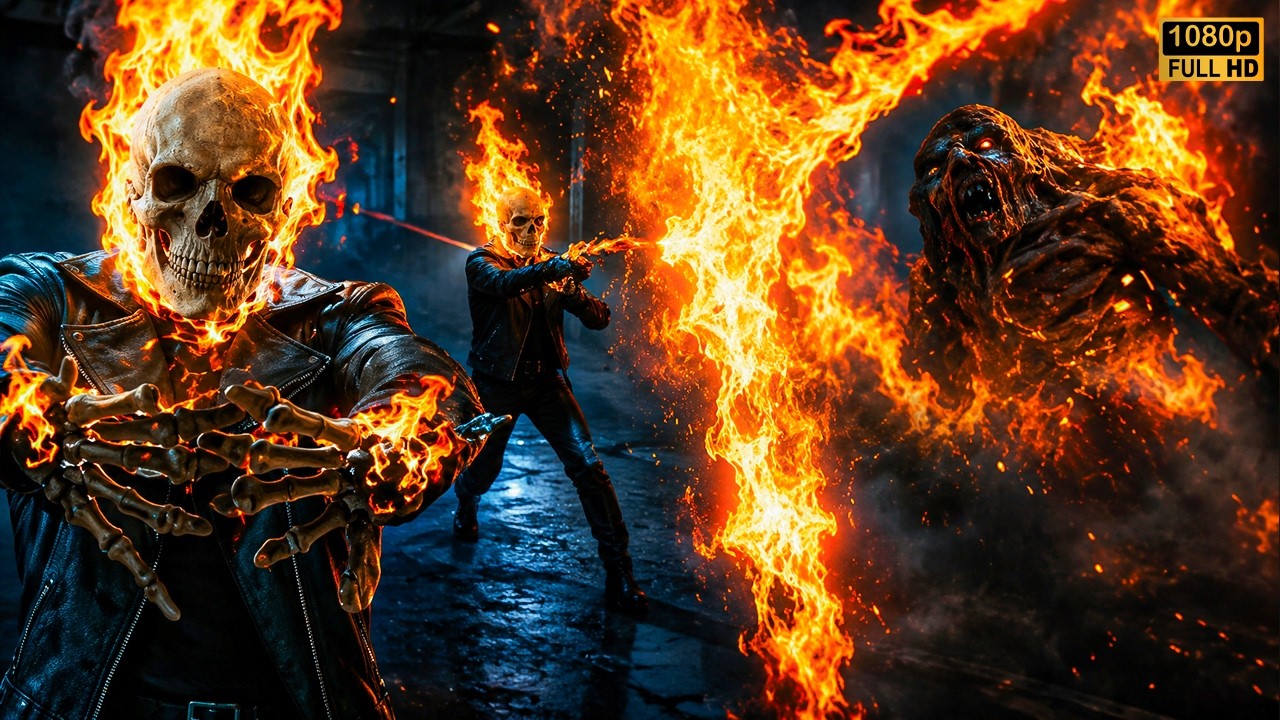 Ghost Rider Ka Apricot Se Zabardast Muqabla! | Epic Fight | Best Action Scene | Nicolas Cage |