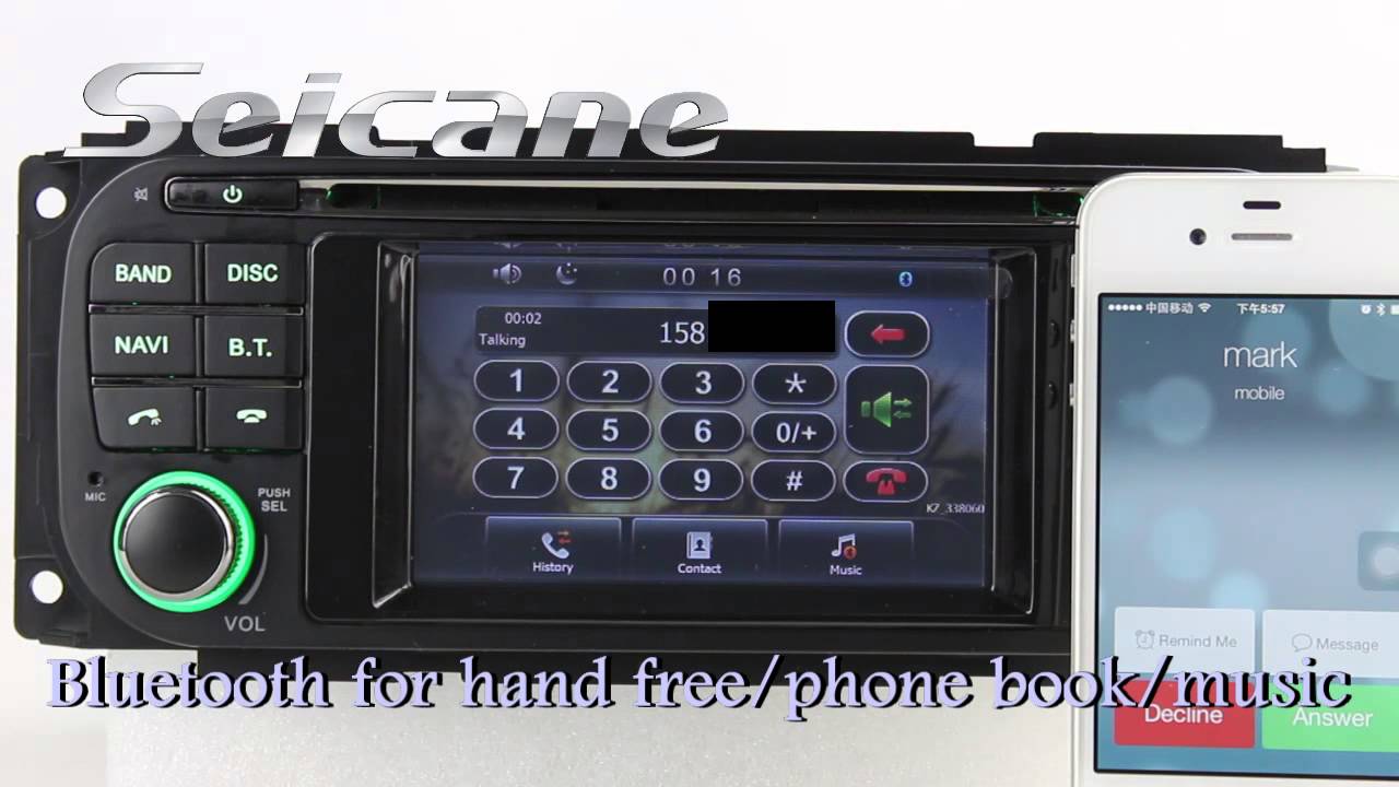 Original Style Touchscreen GPS Car Stereo for 2002 2003 2004 Dodge