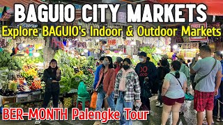 BAGUIO CITY -Amazing PALENGKE TOUR Experience Around Baguio's Wet Market, Vegetable & Street Markets