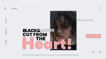 How To Make Animated Website Design Using HTML, CSS And GSAP || Animated Website Landing Page ||