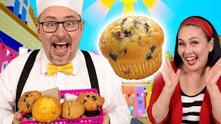 The Muffin Man | Learn to Talk and Sing | Lah Lah Nursery Rhymes And Kids Songs Resimi