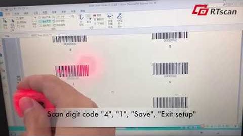 Programming Setup & configuration  Video Guide For OEM Barcode Scanner Modules RT206 RT207 RT208