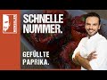 Schnelles gefüllte Paprika-Rezept von Steffen Henssler