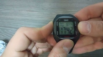 Настройка часов Q&Q M158J002