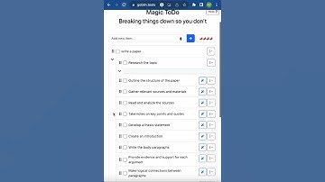 Goblin Tools "Magic To Do List" - AT Insider #dyslexia #assistivedevice #tutorial