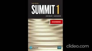 Summit 1Unit 6-Audio 3:25