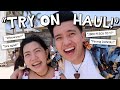 OUTFIT REVEAL + TRY ON HAUL!! 🙈💛✨ (BAGAY BA??) | Kimpoy Feliciano