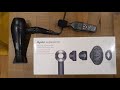Dyson Supersonic Hair Dryer (Black /Nickel) vs traditional hair dryer dB sound test and compare