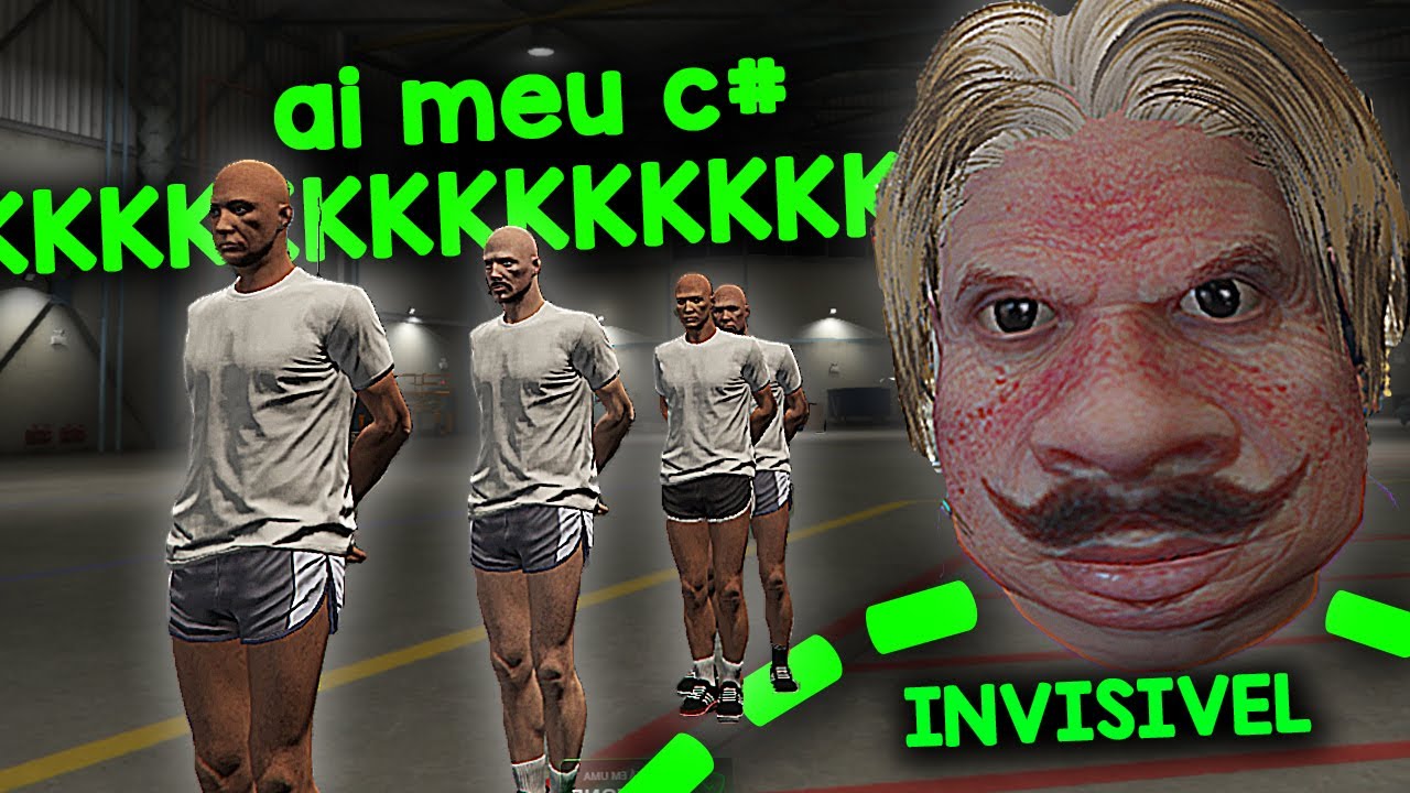 Fui INVISIVEL no RECRUTAMENTO da POLICIA no ANTI RP KKKKKKKK