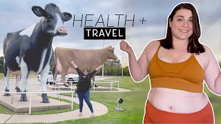TRYING TO FOCUS ON HEALTH GOALS + WEIGHT LOSS WHILE TRAVELING || weigh in vlog 6