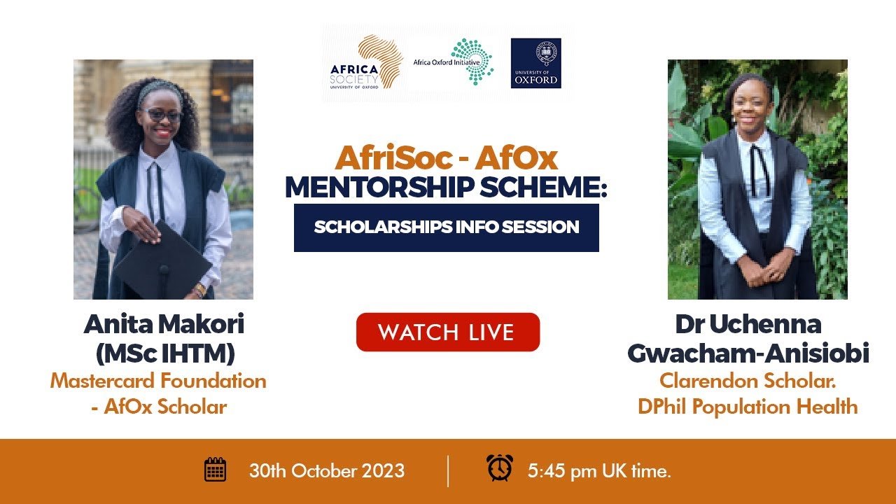 Afrisoc Mentorship Scheme- Scholarship Information Session