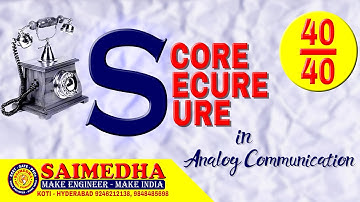 ANALOG COMMUNICATION II III SEM II UNIT VI II SAIMEDHA KOTI