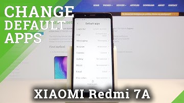 How to Change Default Apps in XIAOMI Redmi 7A – Find Default Apps
