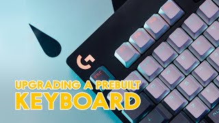 Upgrading My Prebuilt Keyboard | Logitech G PRO X