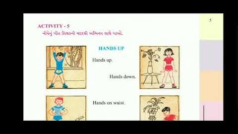 Standard 4 English Unit 1 Get up and dance Activity 5