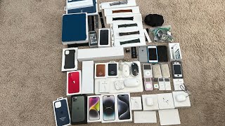 Every Apple Product I Own! iPhones, iPods, iPads, ETC