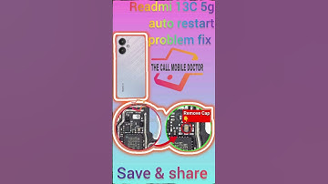 Redmi 13c auto restart problem