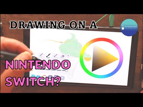 Colors Live: Nintendo Switch como uma tela para amantes do desenho