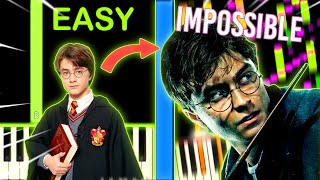HARRY POTTER´S THEME from TOO EASY to IMPOSSIBLE
