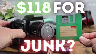 $118 Camera Auction Win Unboxing  Can I make my money back?