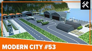 Modern City #53: Military Airbase - Minecraft Timelapse