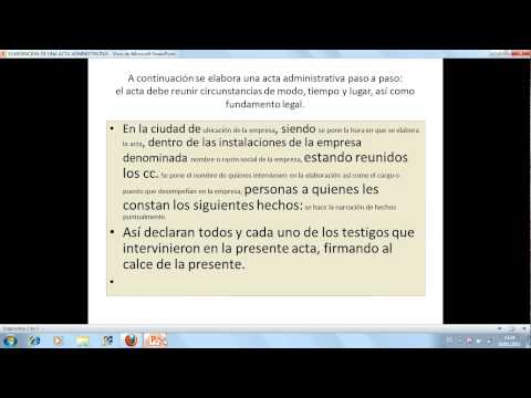 como elaborar una acta administrativa.avi Guía para redactar un acta administrativa de forma efectiva