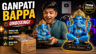 Blue Ganesha Idol 🙏 | Lord Ganesha Murti for Home Temple | Beautiful Ganesh Ji Statue & Pooja Room 