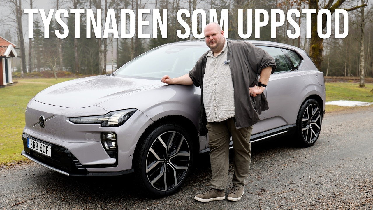 Första åkturen med Volvo EX60