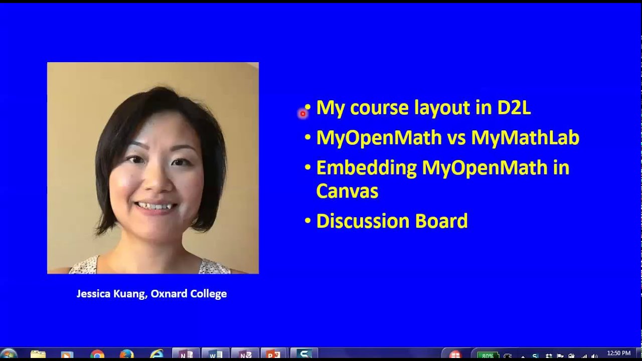 MyOpenMath Vs MyMathLab YouTube