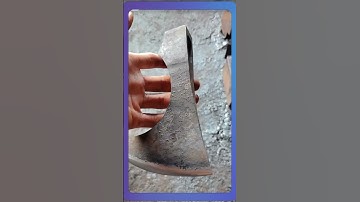 Forging an Axe Head#Blacksmithing #MetalWork #DIYTools #Forging #WorkshopSkills