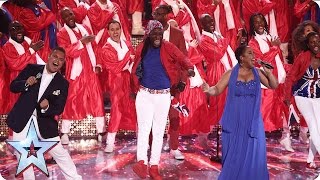 100 Voices of Gospel bring the house down! | Semi-Final 1 | Britain’s Got Talent 2016 - Gospel songs