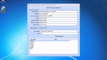 How To Use Excel Weekly Employee Timesheet Template Software