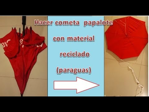Como Hacer Una Cometa Casera Papalote Material Reciclado Youtube