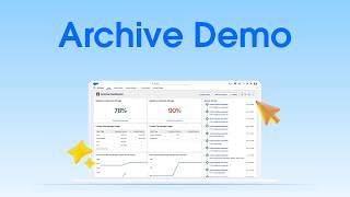 Salesforce Archive Demo | Automate Your Data Lifecycle & Boost Org Performance