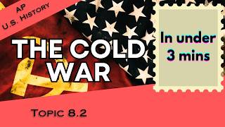 Celebrity The Cold War in Under 3 mins (APUSH Unit 8 Topic 2) 8.2 Wealth