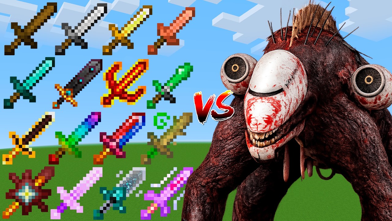 which sword is the strongest against The Infected Sky ? - YouTube
