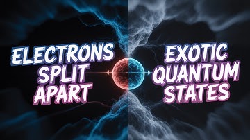 How Electrons Split Into Exotic Quantum States?