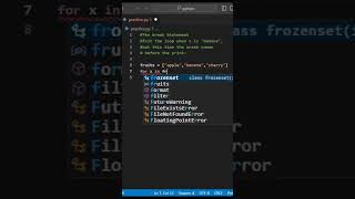 Celebrity The break statement #python #pythonprogramming #coding #code #pythoncoding #programming Net Worth