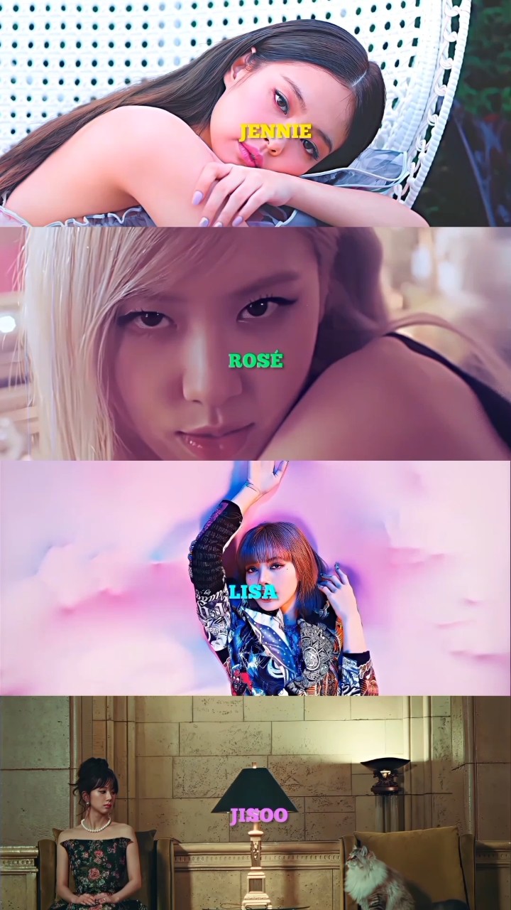 Who's 'BLACKPINK IN YOUR AREA' is your favorite? #jennie #rosé #lisa #jisoo #blackpink #shorts