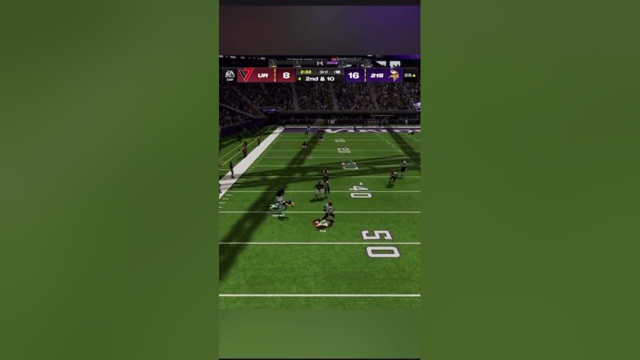 Michael Vick doing Michael Vick things madden24 viral johnmadden eamaddennfl 