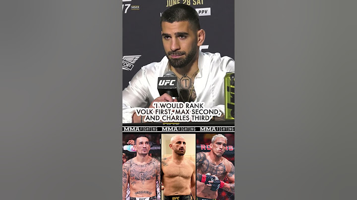 Ilia Topuria rates Alex Volkanovski and Max Holloway higher than Charles Oliveira