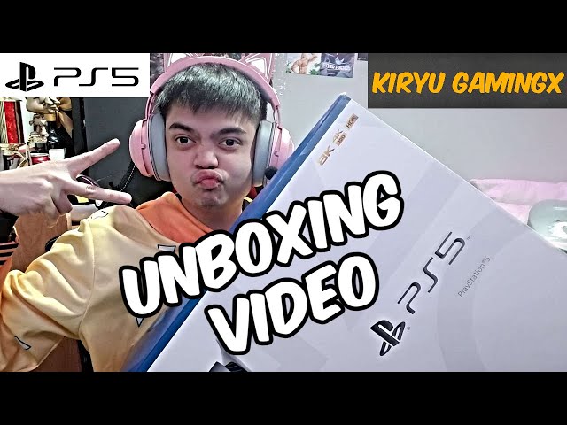 PS5 UNBOXING 2021 LIVE with KiryuGamingX class=